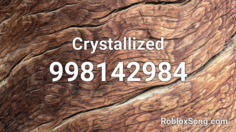 Crystallized Roblox ID