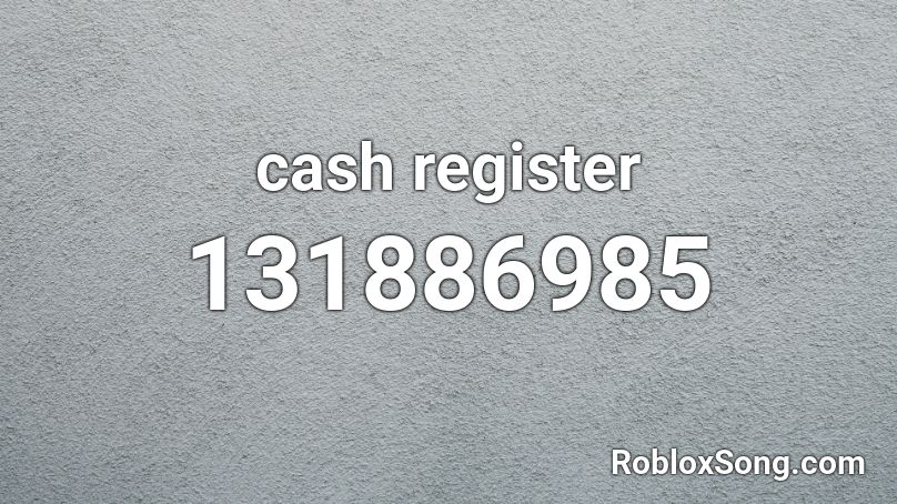 cash register Roblox ID