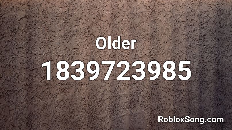 Older Roblox ID