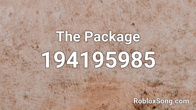 The Package Roblox ID