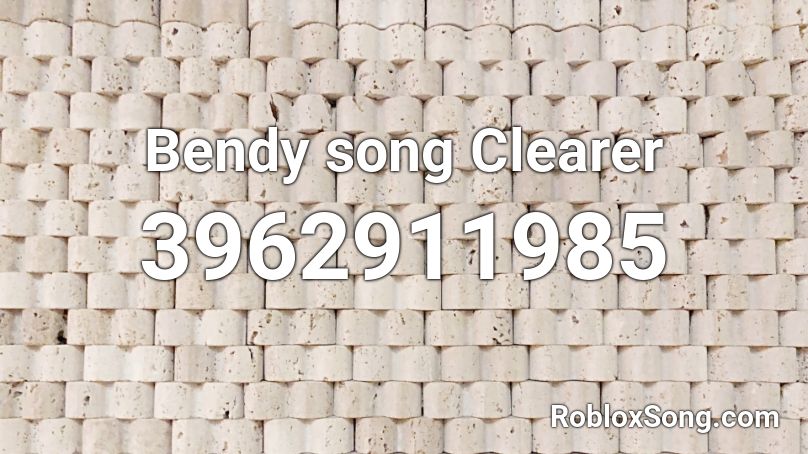 Bendy Song Clearer Roblox Id Roblox Music Codes - bendy remix roblox id