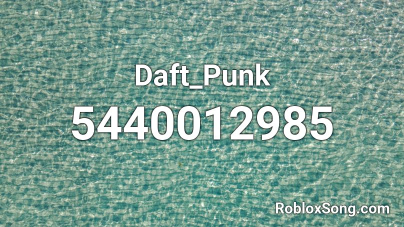 Daft_Punk Roblox ID