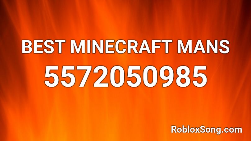 BEST MINECRAFT MANS Roblox ID