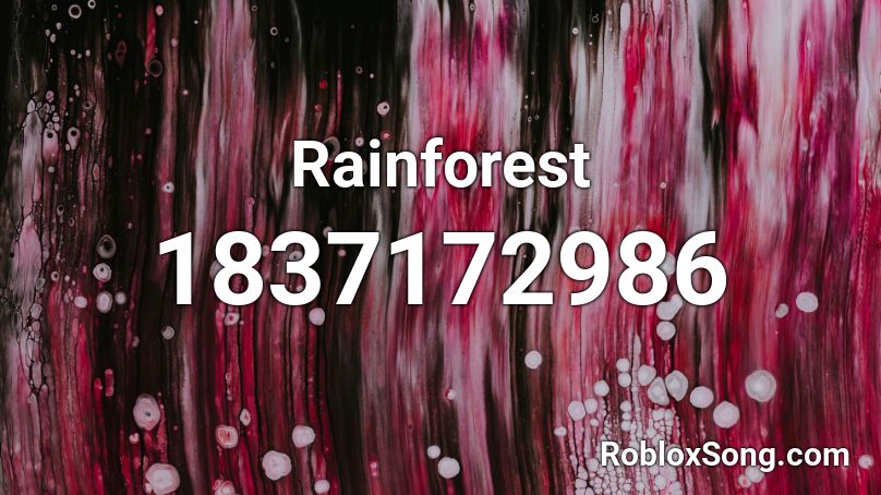 Rainforest Roblox ID