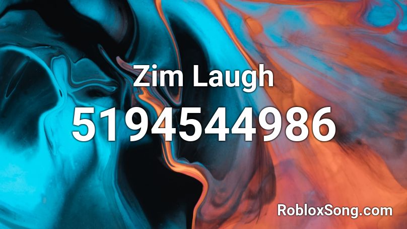 Zim Laugh Roblox ID