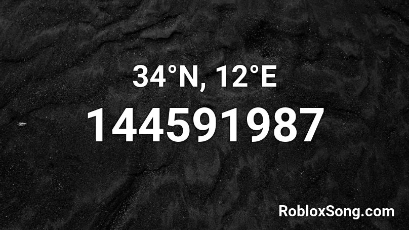 34°N, 12°E Roblox ID