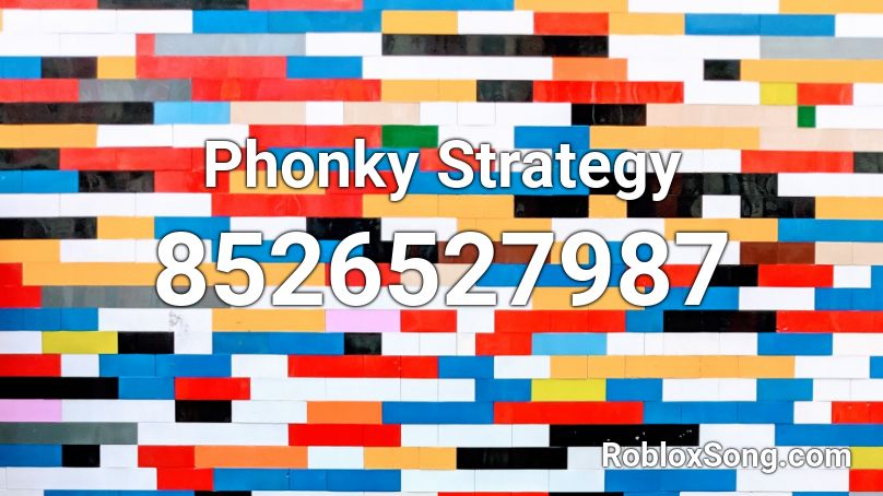 Phonky Strategy Roblox ID