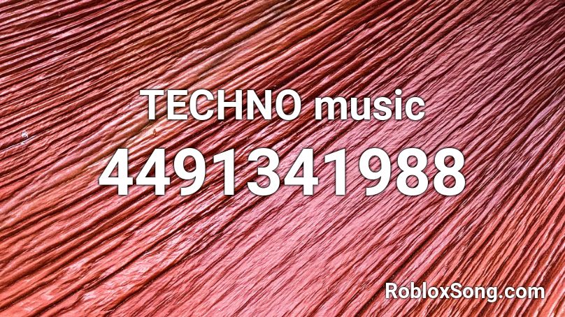 TECHNO music Roblox ID