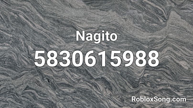 Nagito Roblox ID