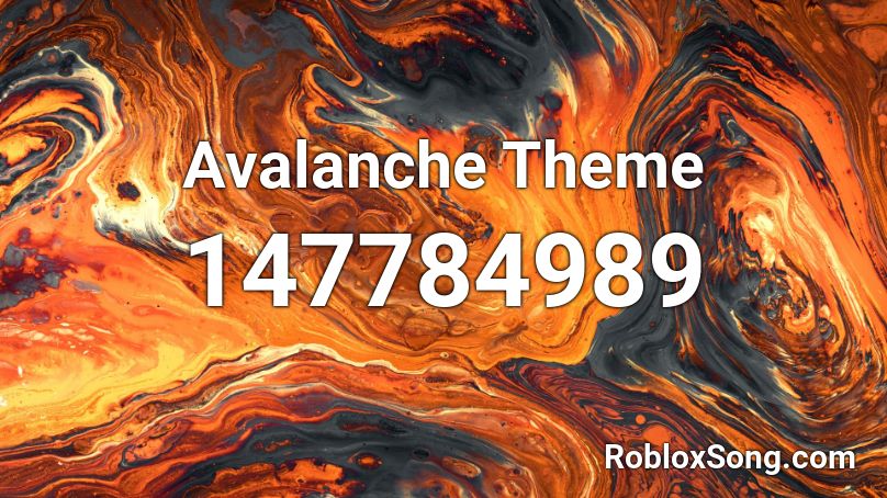 Avalanche Theme Roblox ID