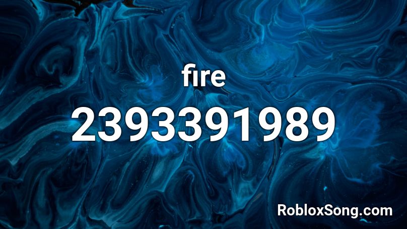 fire Roblox ID