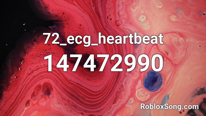 72_ecg_heartbeat Roblox ID