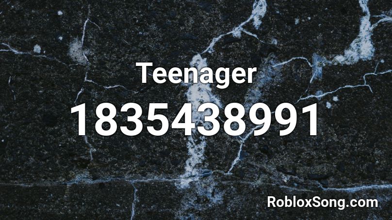 Teenager Roblox ID