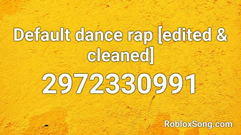 default dance loud roblox id