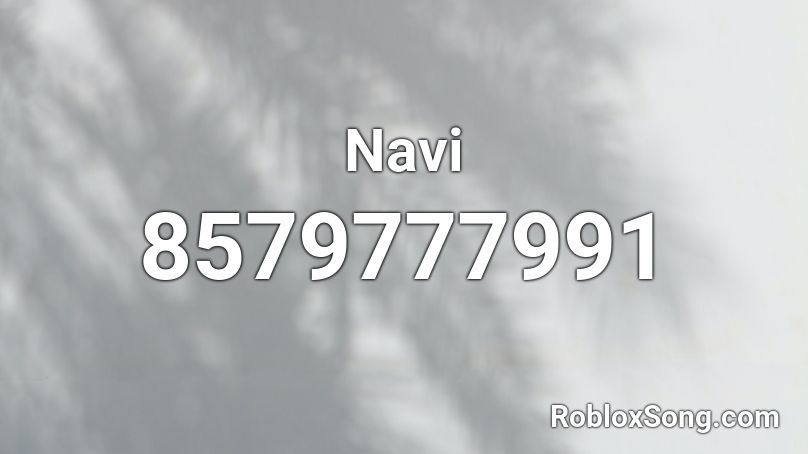 Navi Roblox ID