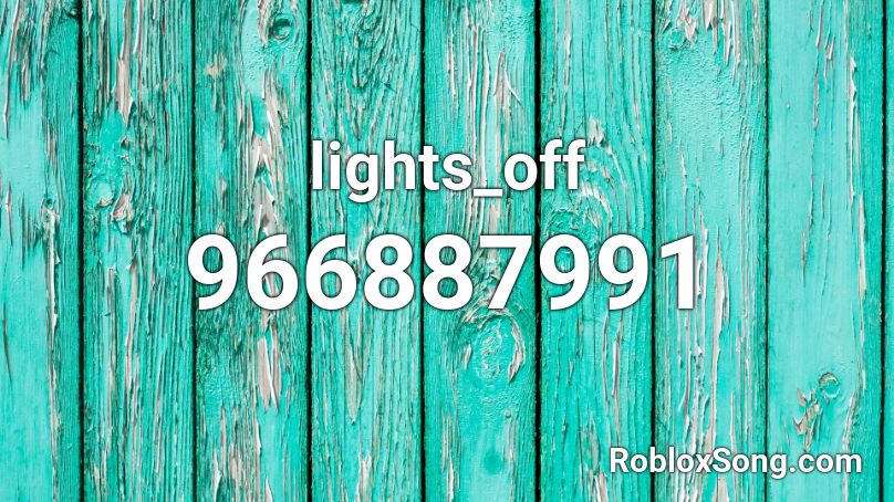 lights_off Roblox ID