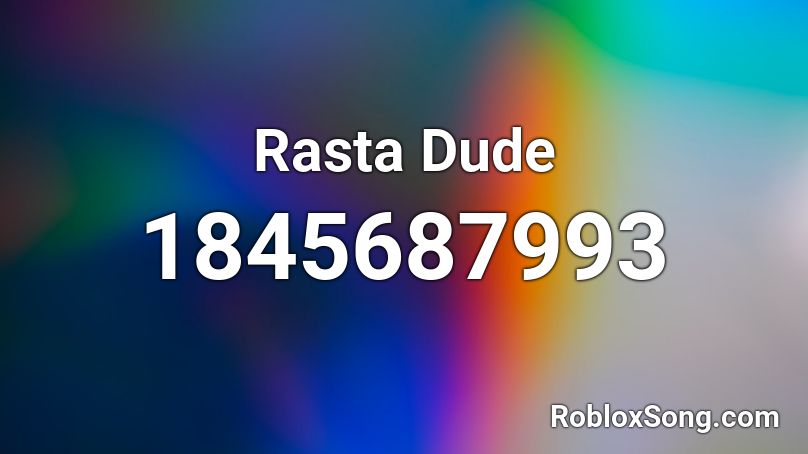 Rasta Dude Roblox ID