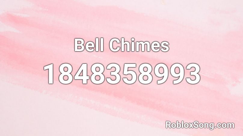 Bell Chimes Roblox ID