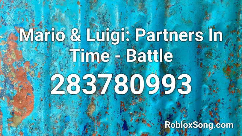 Mario & Luigi: Partners In Time - Battle Roblox ID