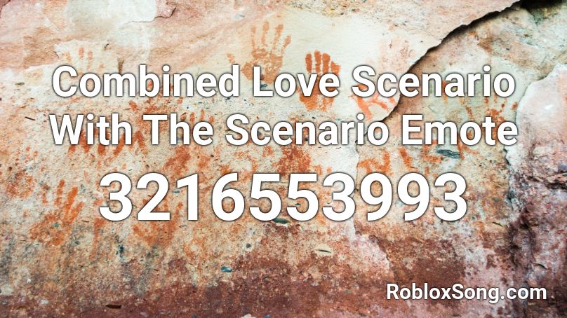 Combined Love Scenario With The Scenario Emote Roblox ID