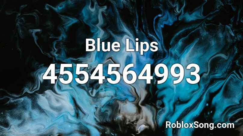 Blue Lips Roblox ID