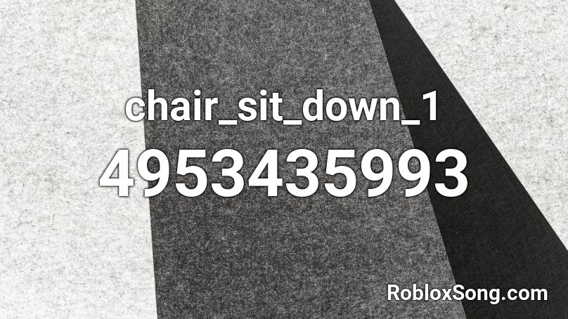 chair_sit_down_1 Roblox ID