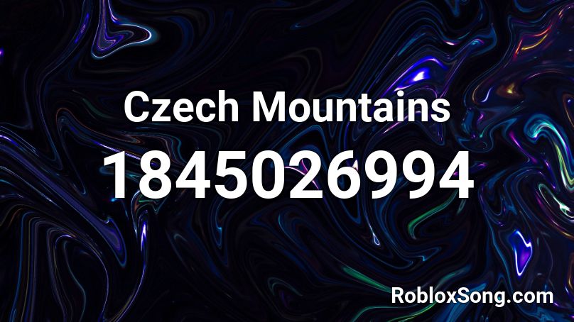 Czech Mountains Roblox ID