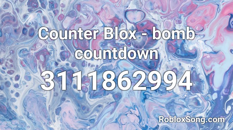 Counter Blox - bomb countdown Roblox ID