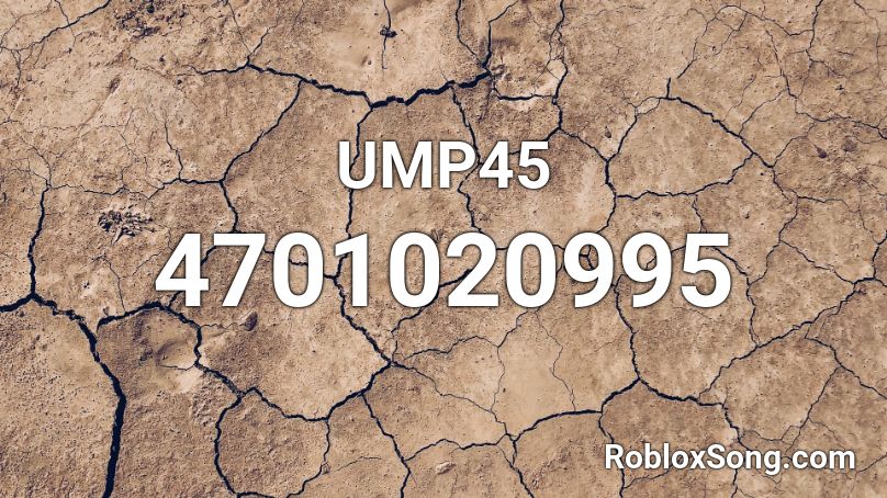 UMP45 Roblox ID