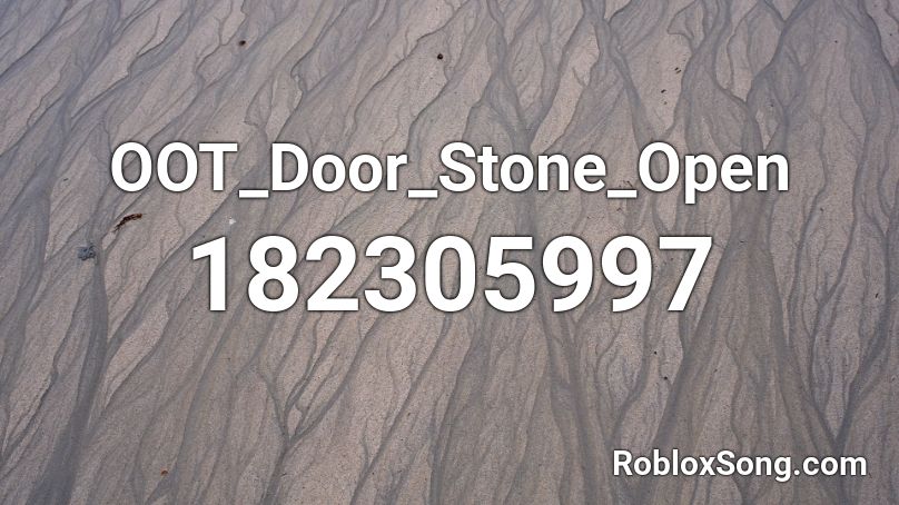 OOT_Door_Stone_Open Roblox ID