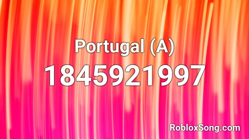 Portugal (A) Roblox ID