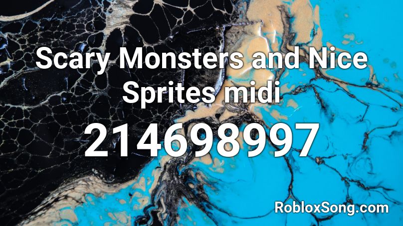 Scary Monsters and Nice Sprites midi Roblox ID