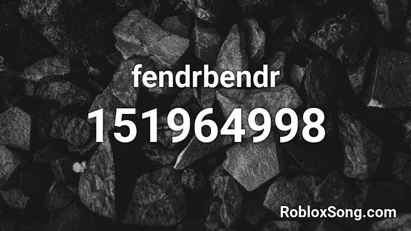 fendrbendr Roblox ID