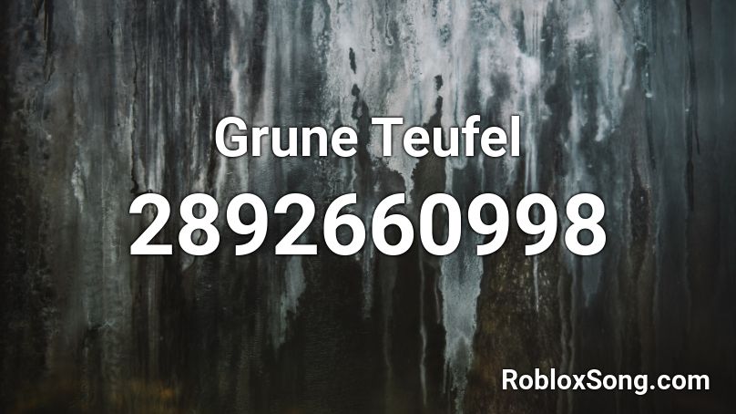 Grune Teufel Roblox ID