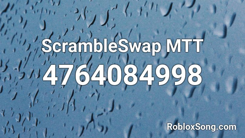 ScrambleSwap MTT Roblox ID