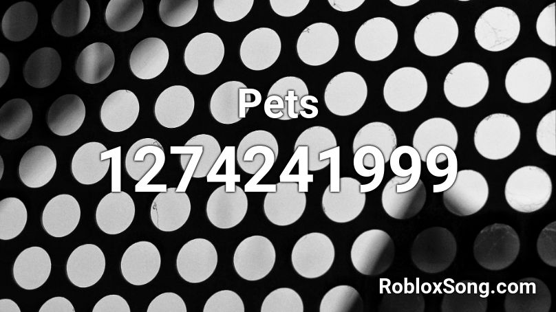 Pets Roblox ID