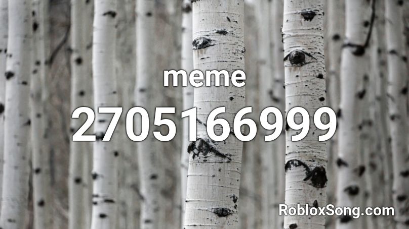 meme Roblox ID