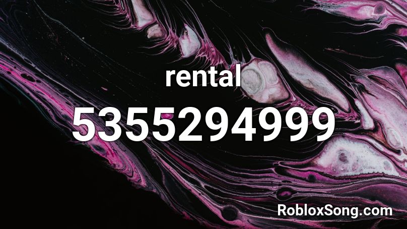 rental Roblox ID