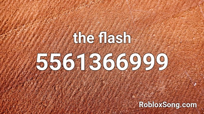 the flash Roblox ID