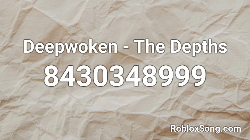 Deepwoken - The Depths Roblox ID